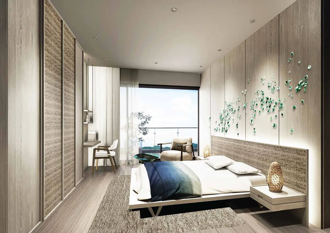 Master bedroom, artist's impression